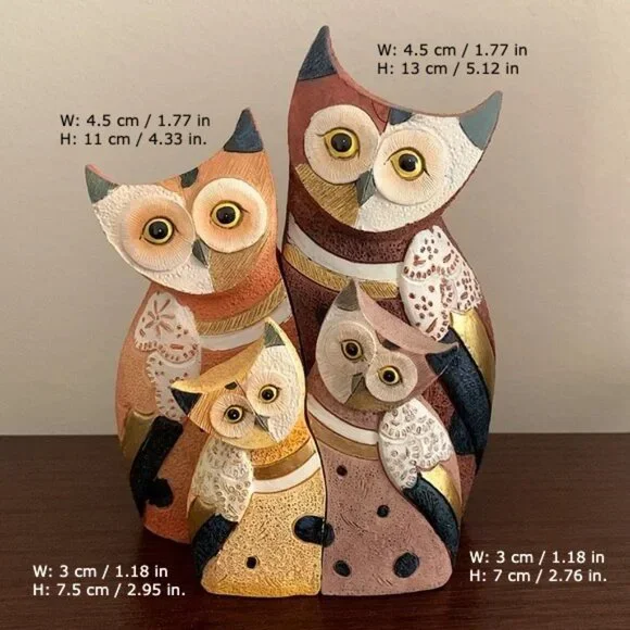 Owl Family Decor - Picture 6 of 6